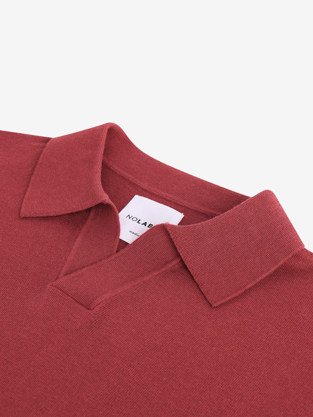 Parker Cotton-Silk Polo – Brick Red