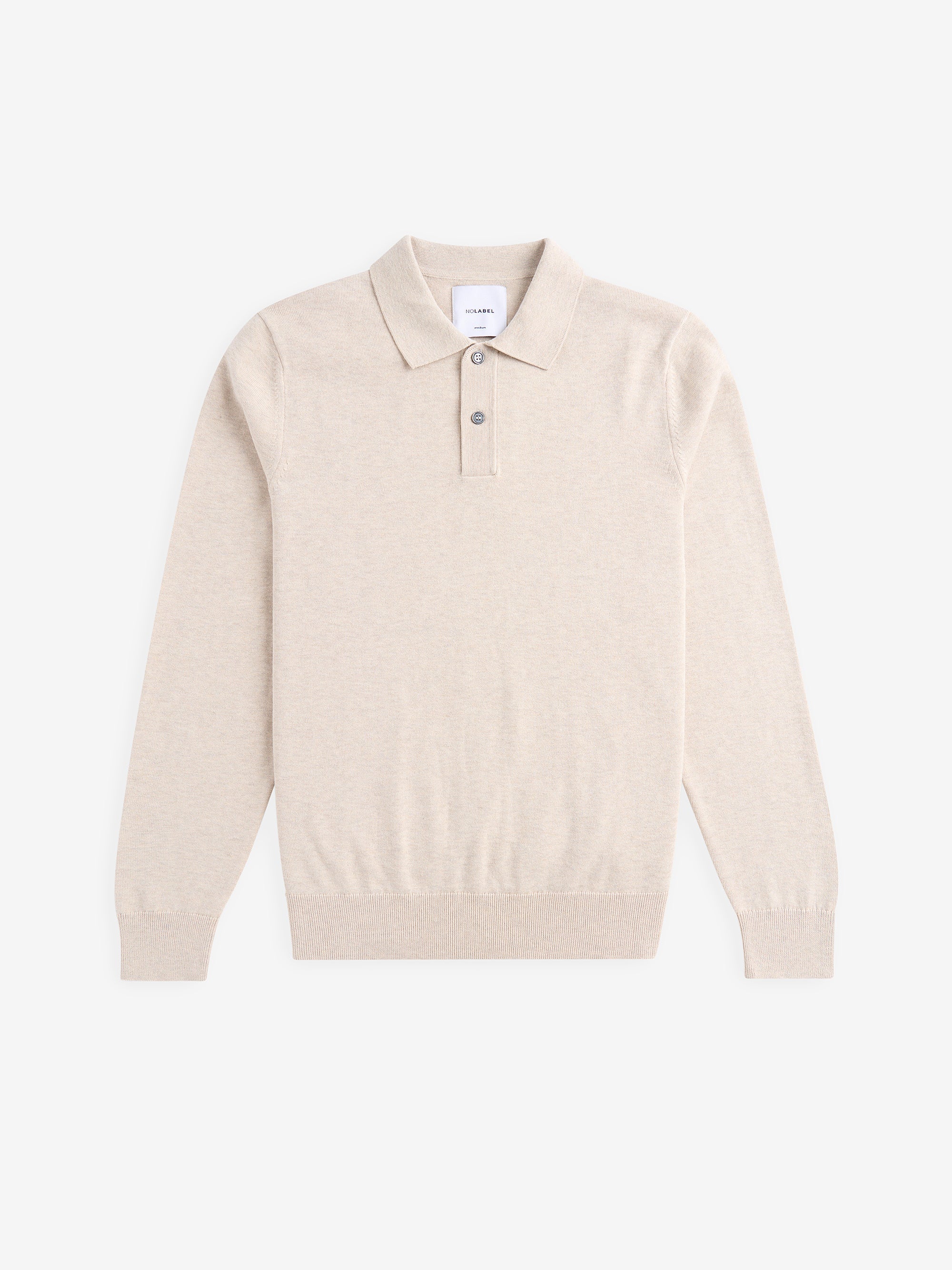 Harvey Cotton-Silk Knit – Moonbeam Sand
