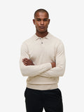 Harvey Cotton-Silk Knit – Moonbeam Sand