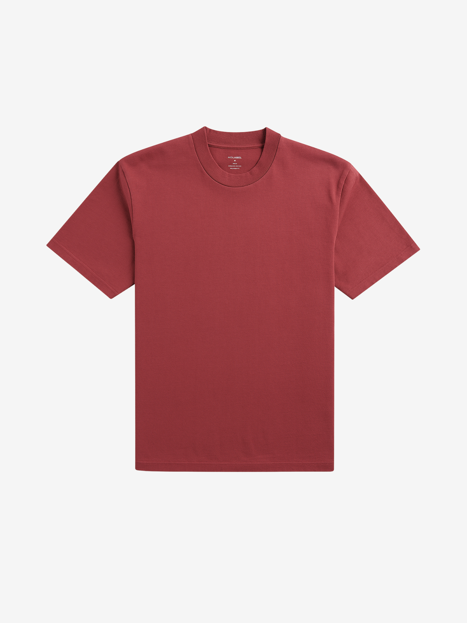 Moon Heavyweight T-Shirt – Brick Red