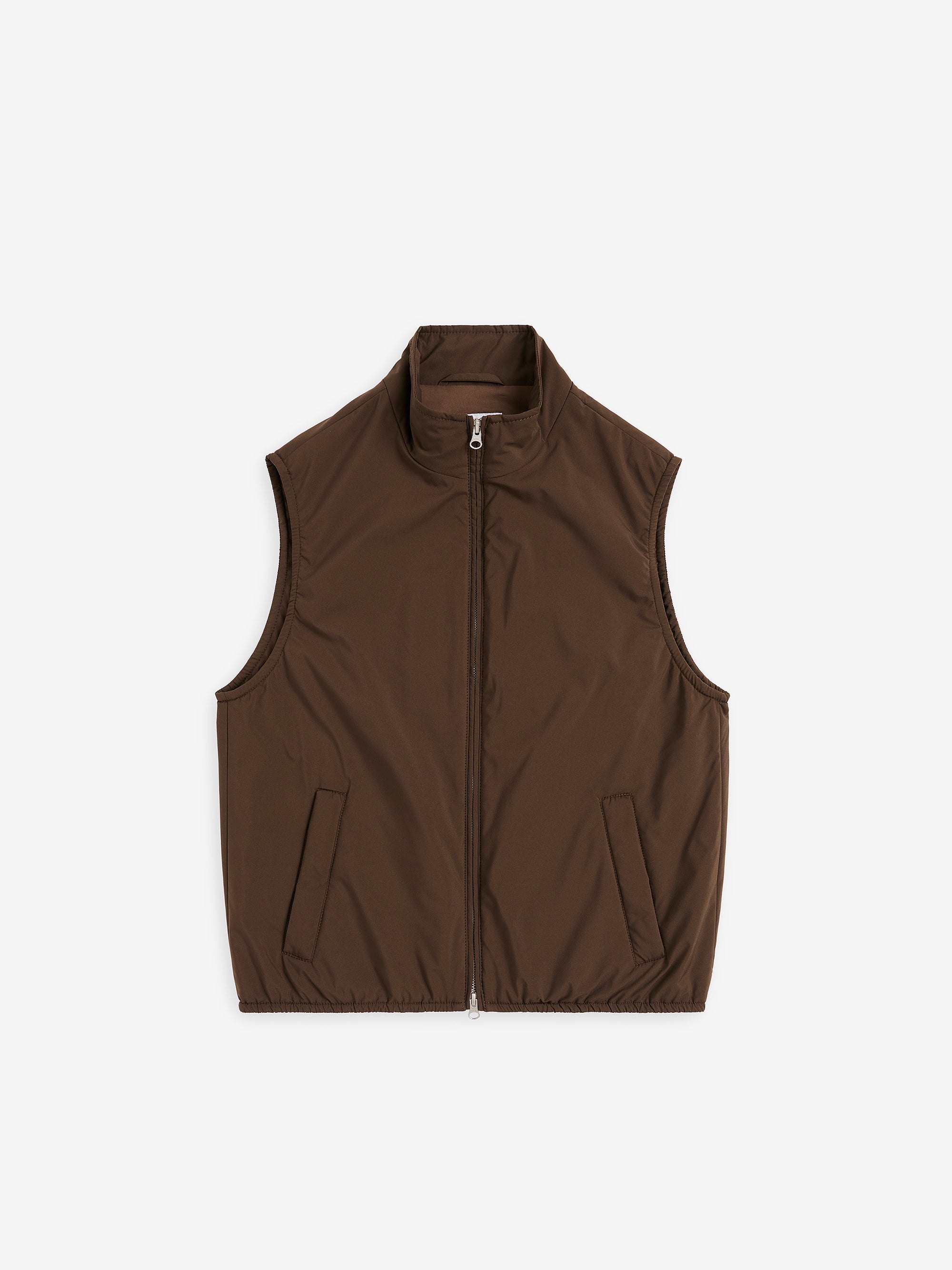Scott Water-Repellent Vest – Dark Brown