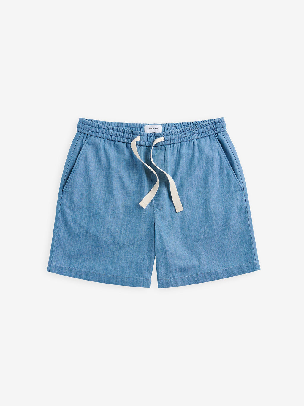 Breeze Chambray Shorts – Mid Blue