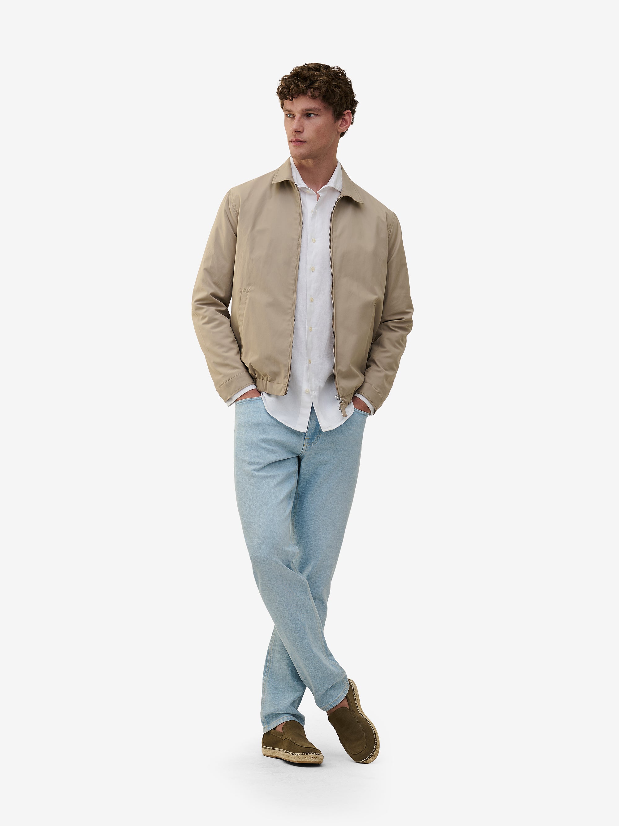 Yamane Comfort-Stretch Jeans – Sky Blue