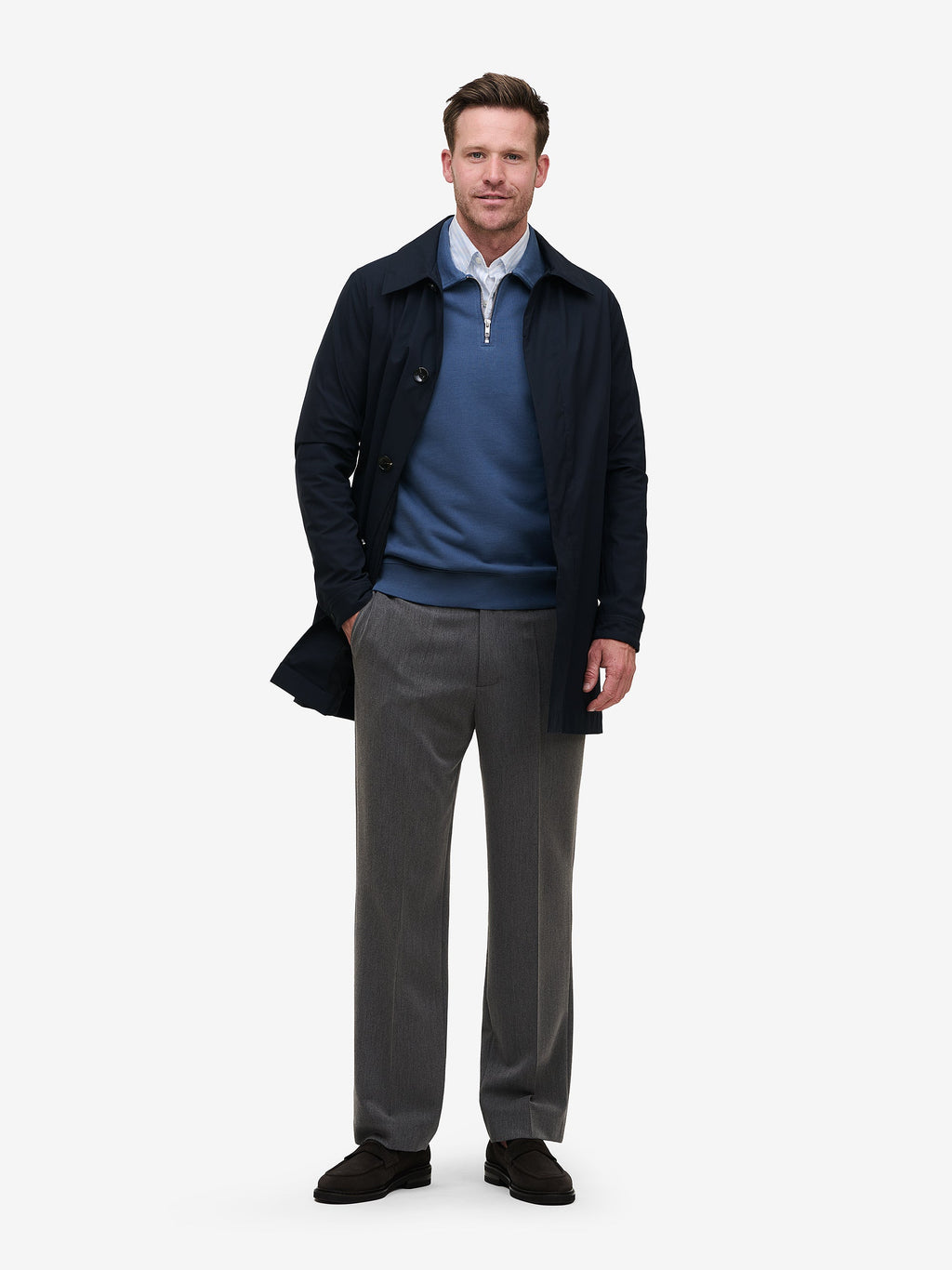 Clifton Relaxed Trousers – Dark Grey