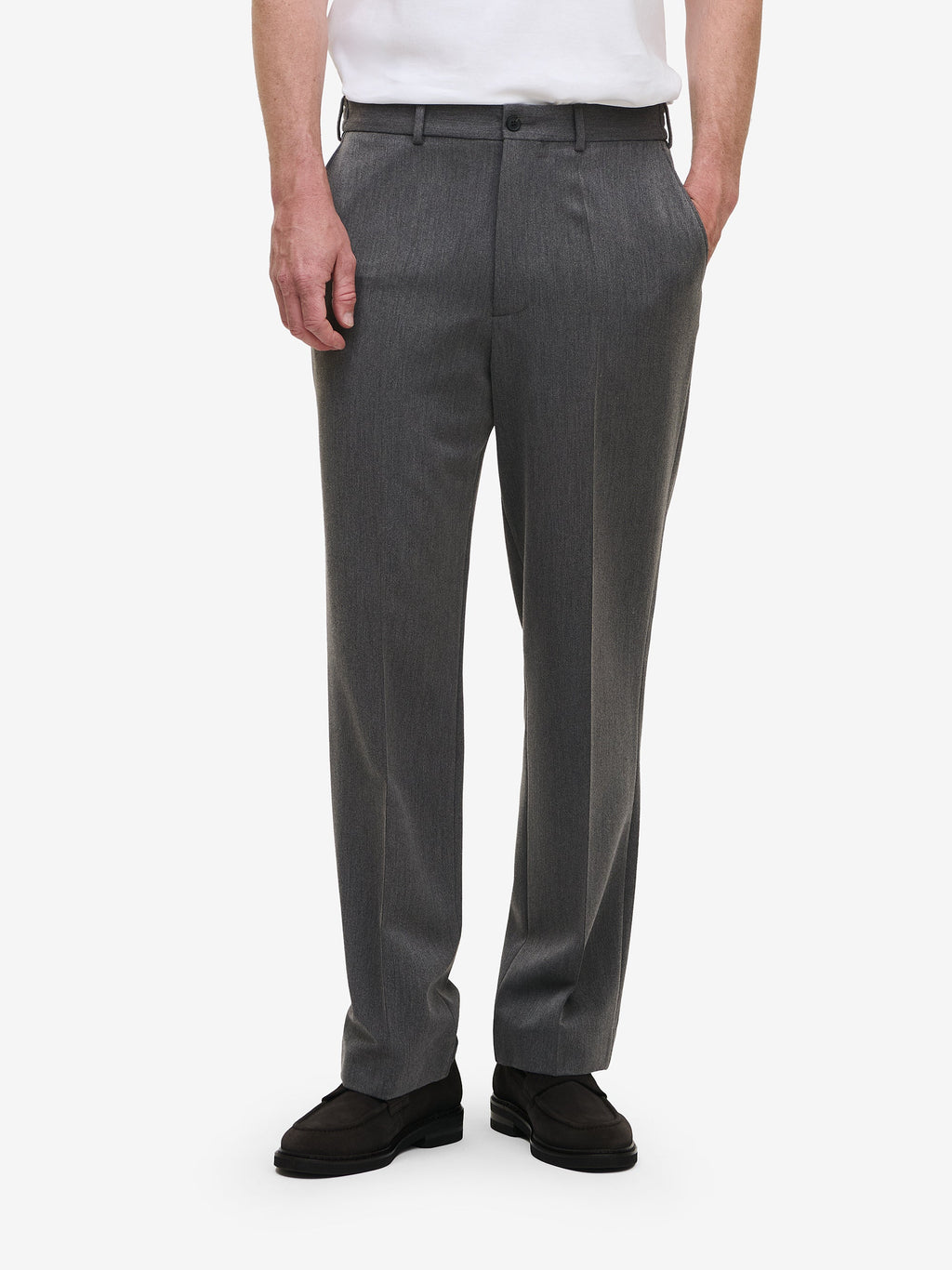Clifton Relaxed Trousers – Dark Grey