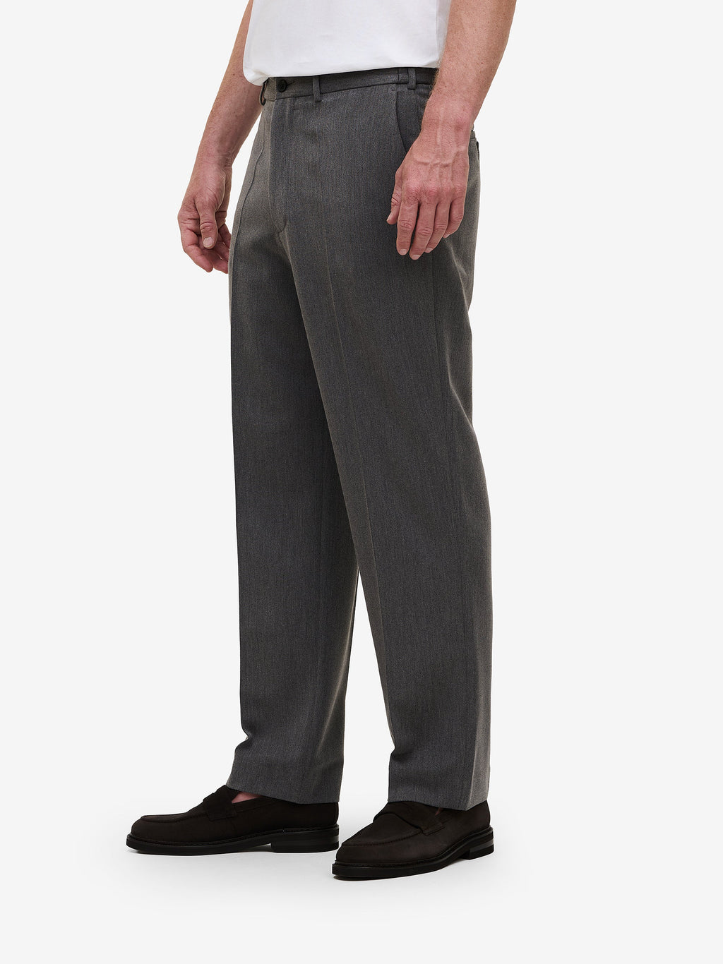 Clifton Relaxed Trousers – Dark Grey