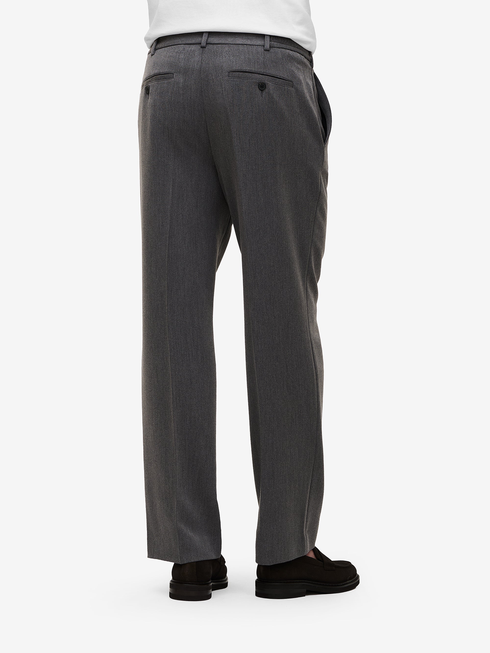 Clifton Relaxed Trousers – Dark Grey