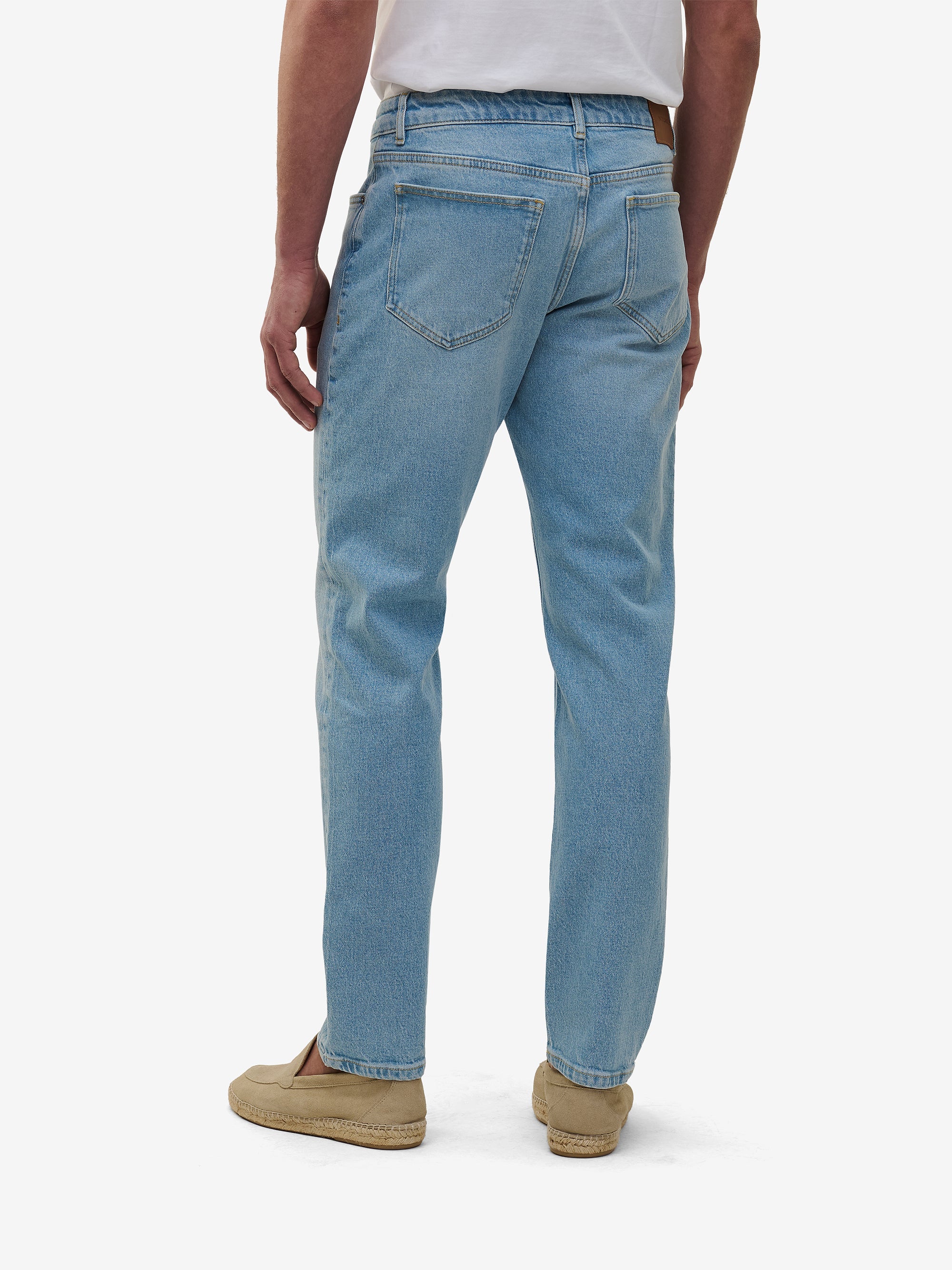 Yamane Heavyweight Denim Jeans – Light Blue