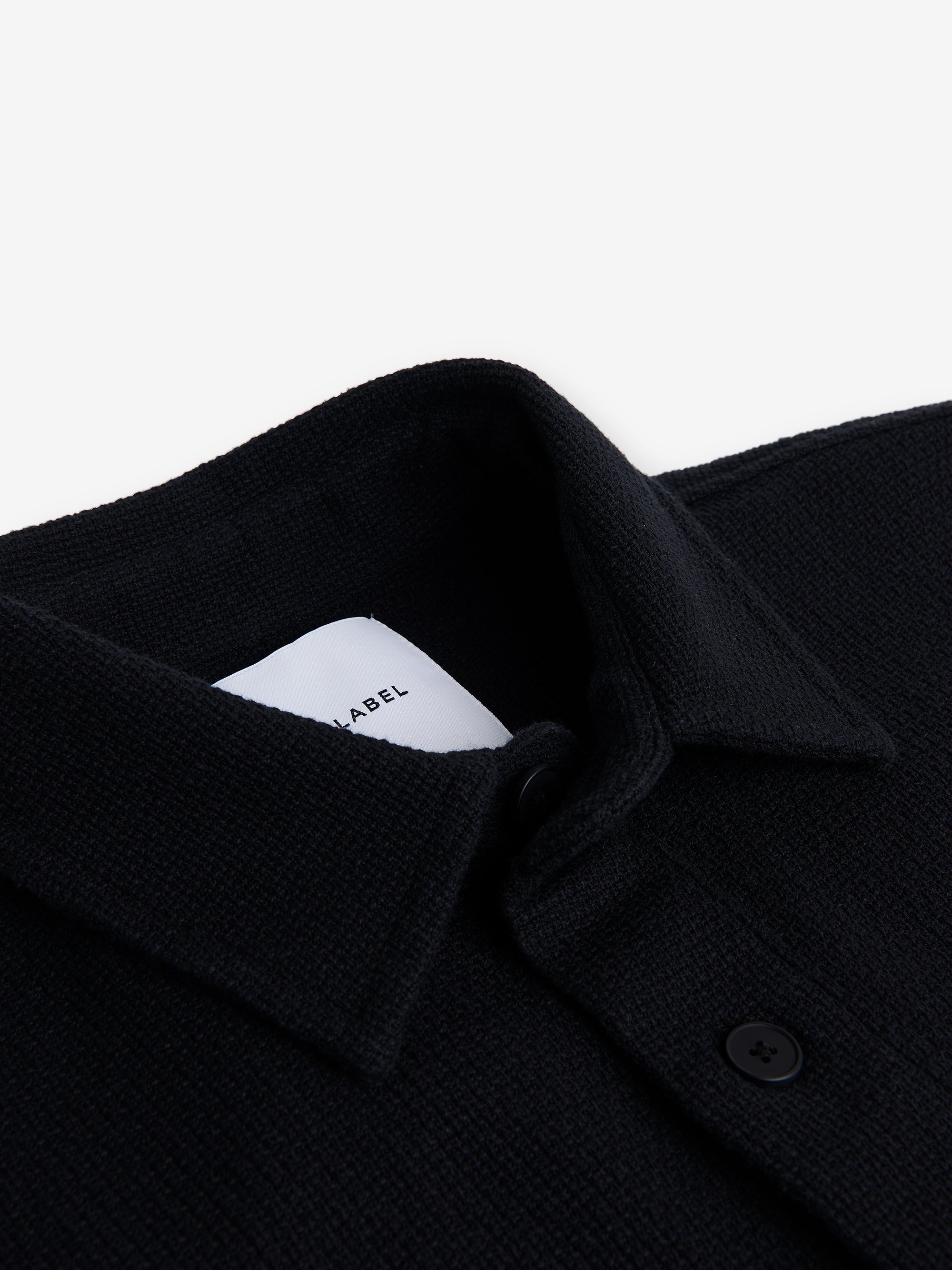 Durban Openwork Cotton Shirt – Navy