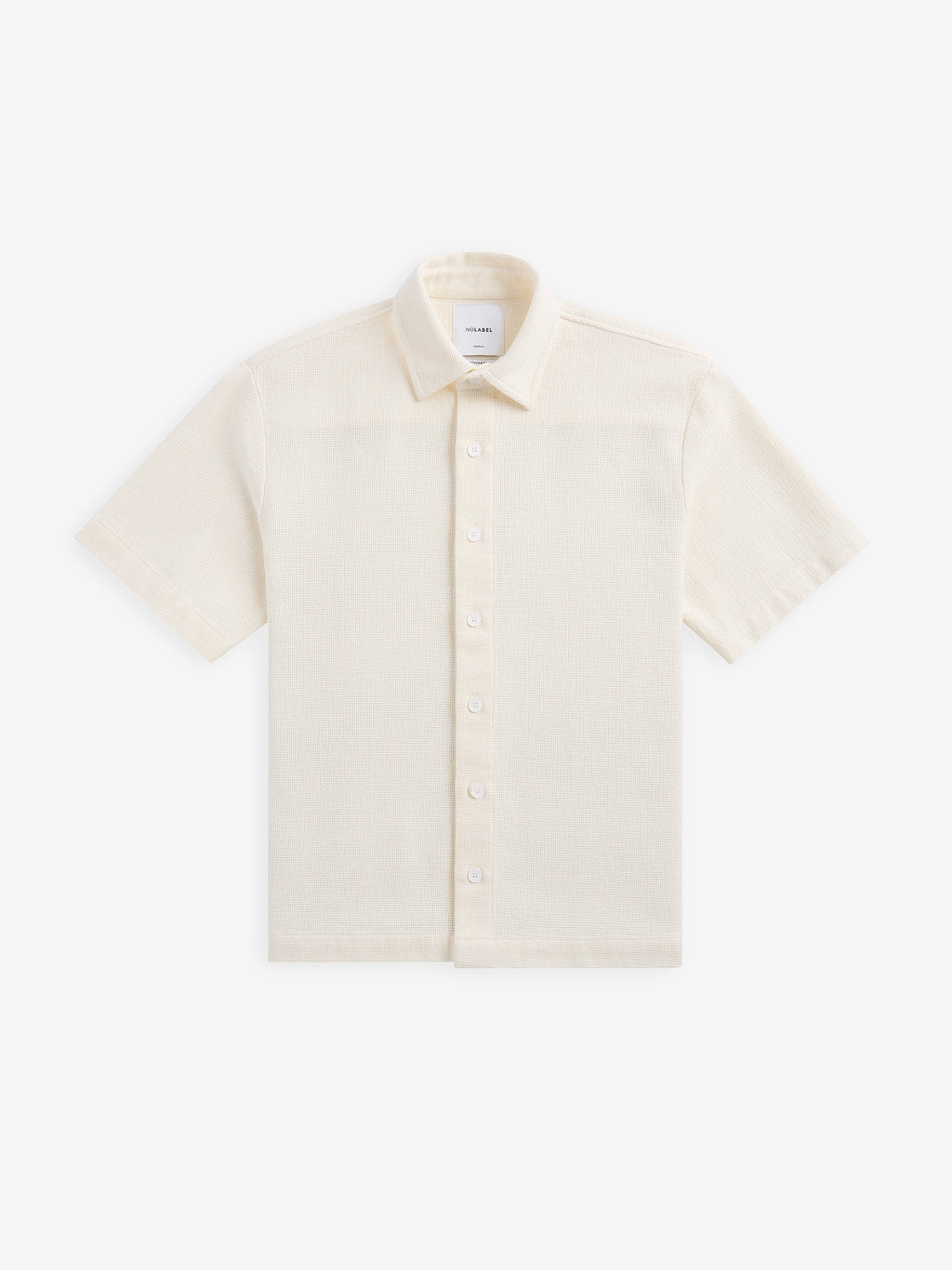 Durban Openwork Cotton Shirt – Off White