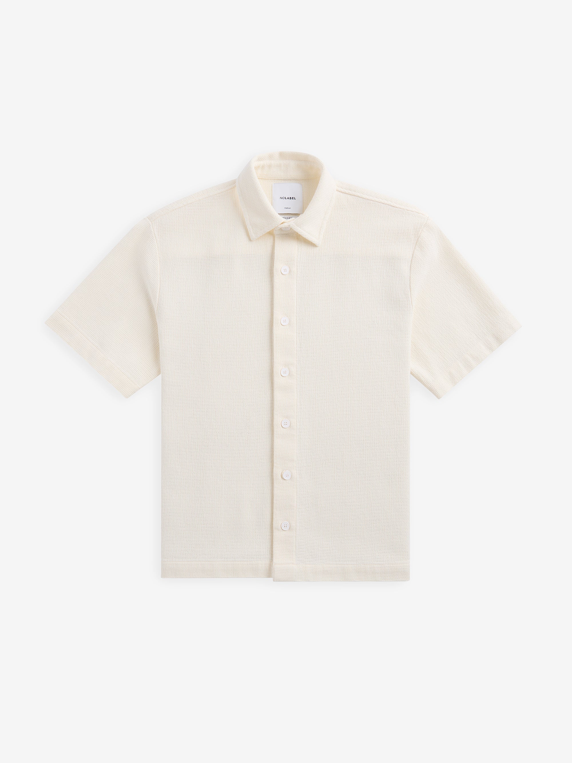 Durban Openwork Cotton Shirt – Off White