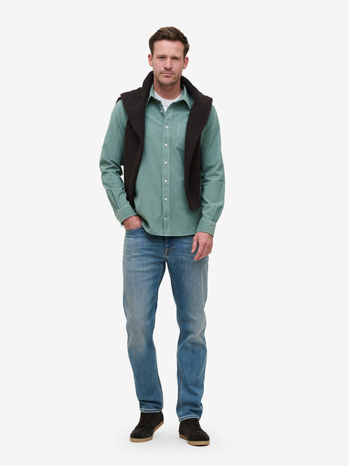 Brookvale Corduroy Shirt – Chinois Green