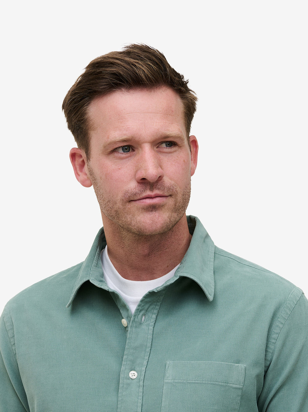 Brookvale Corduroy Shirt – Chinois Green