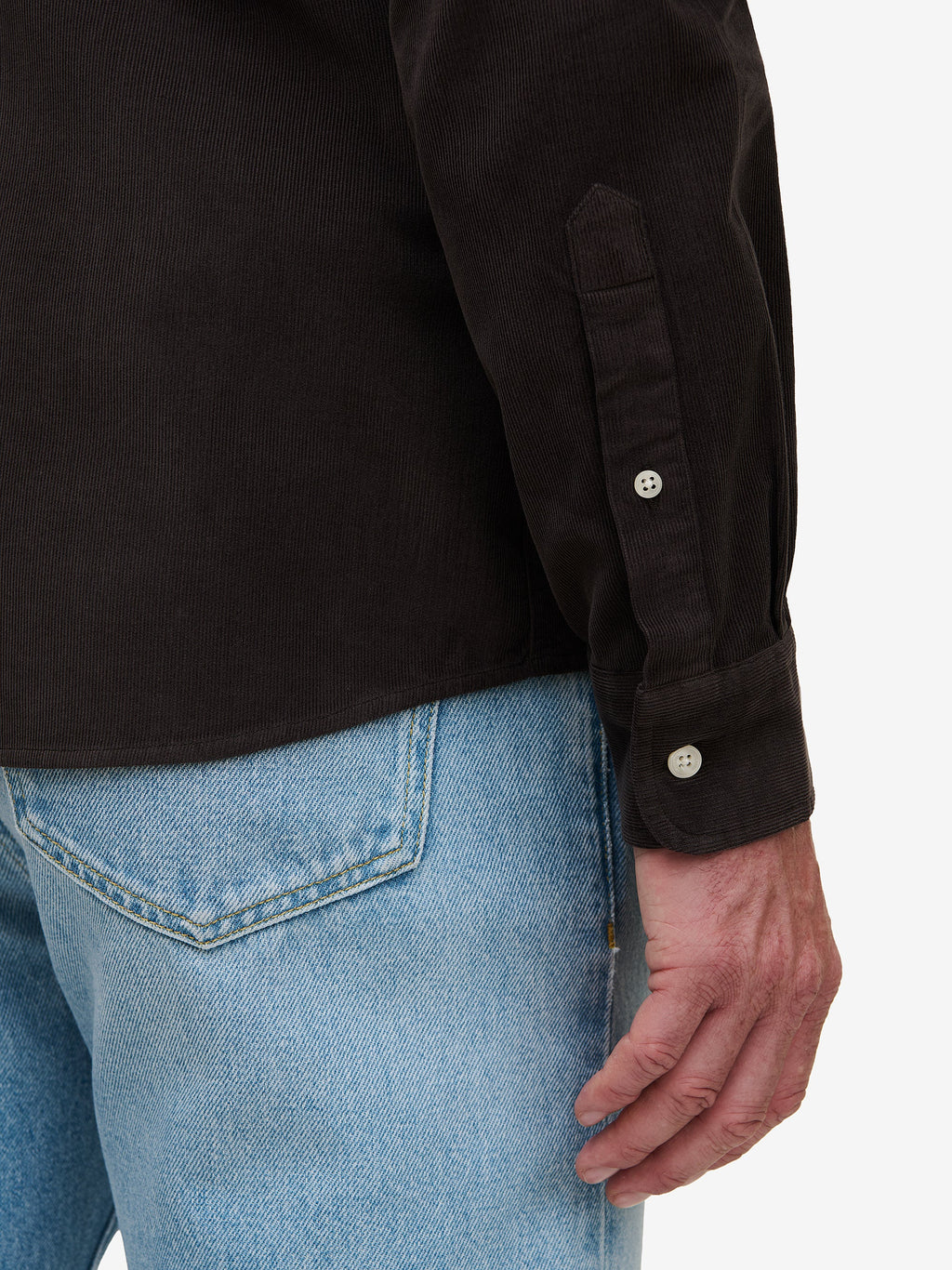 Brookvale Corduroy Shirt – Dark Brown