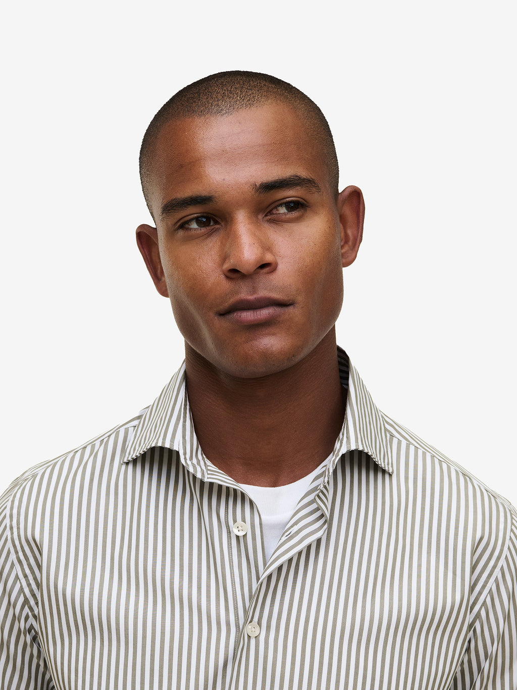 Specialist Striped Shirt – Olive