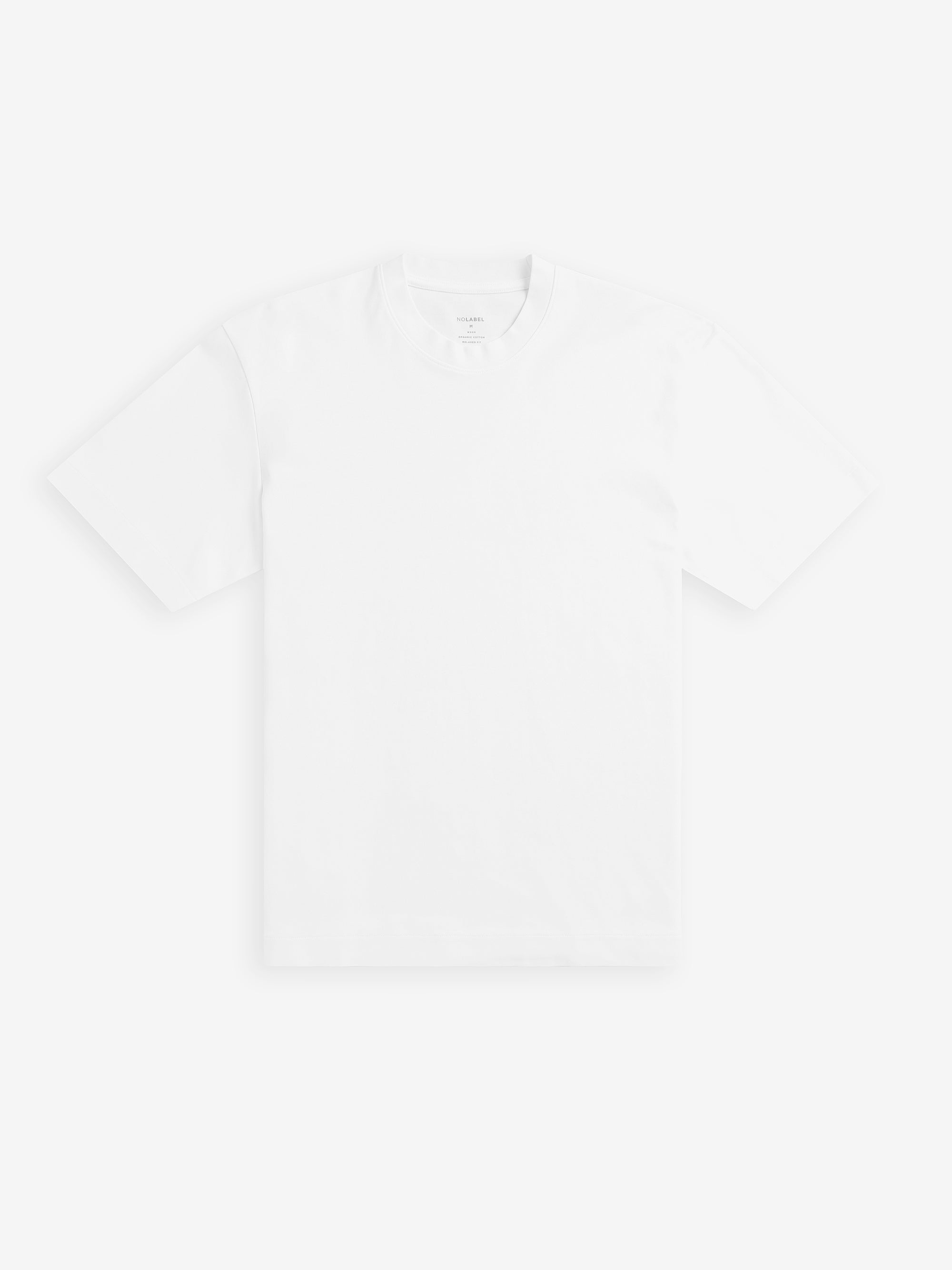 Moon Interlock Cotton T-Shirt – White