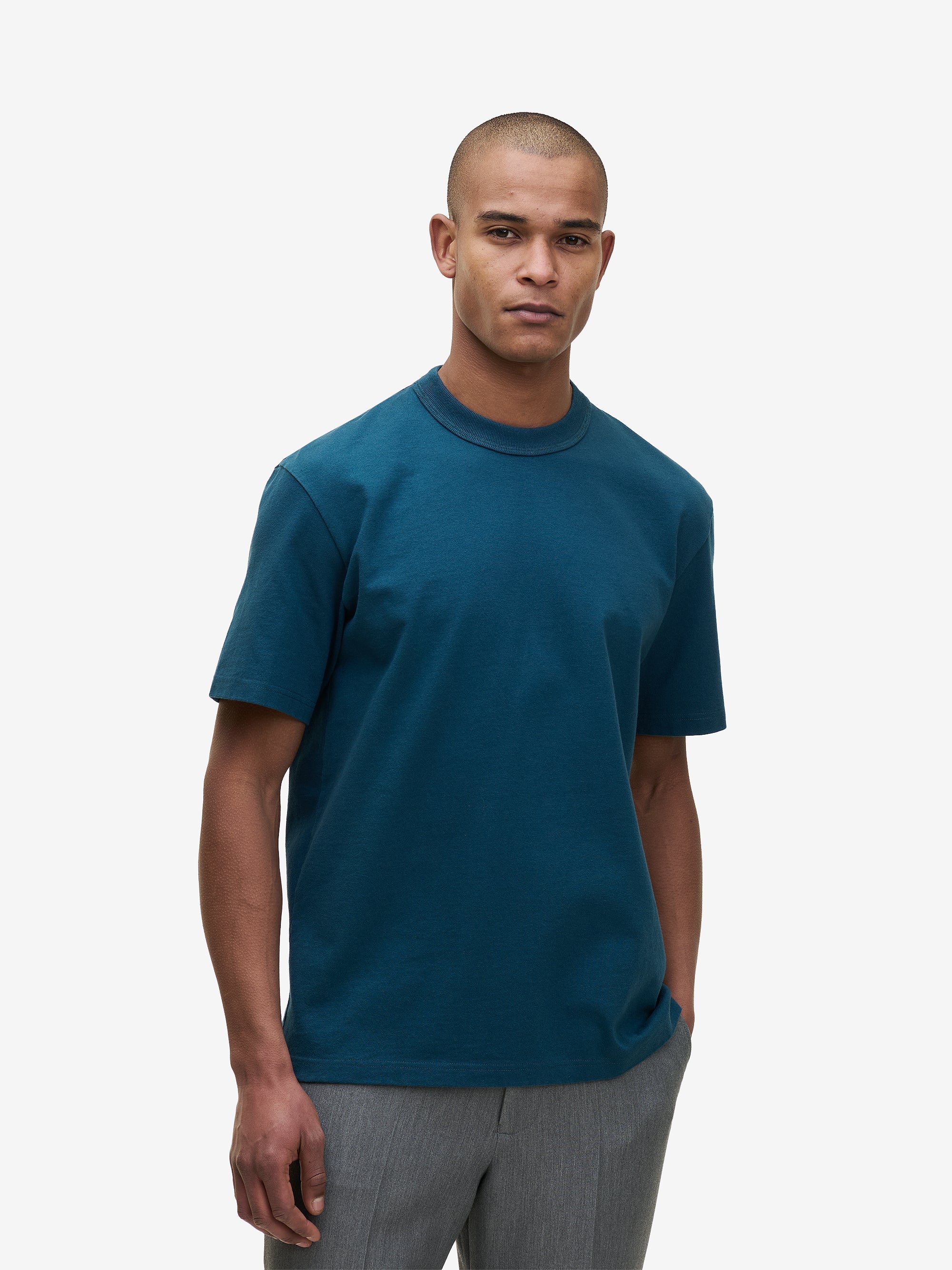 Rio Midweight T-Shirt – Deep Dive Blue