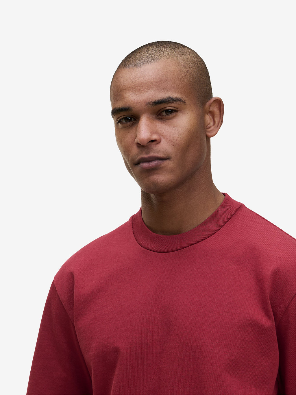 Moon Heavyweight T-Shirt – Brick Red
